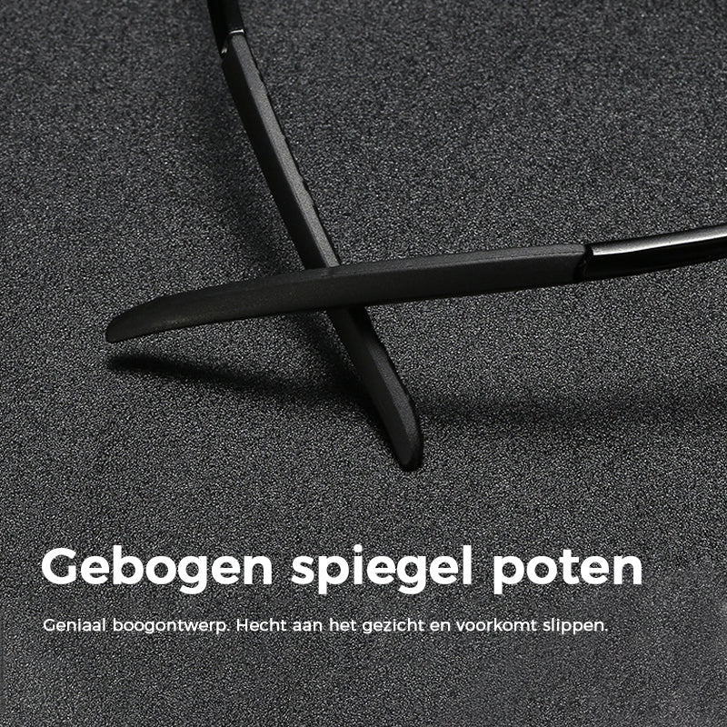 Meekleurende zonnebril voor heren met antireflectie gepolariseerde lens