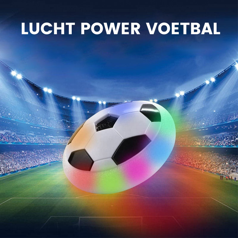 Zaalvoetbal met LED-verlichting