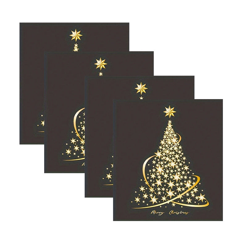 Christmas Tree Window Stickers