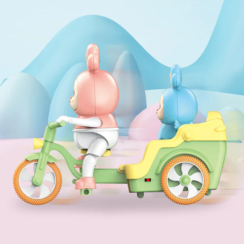 Schattig speelgoed voor gitaristen van konijnen