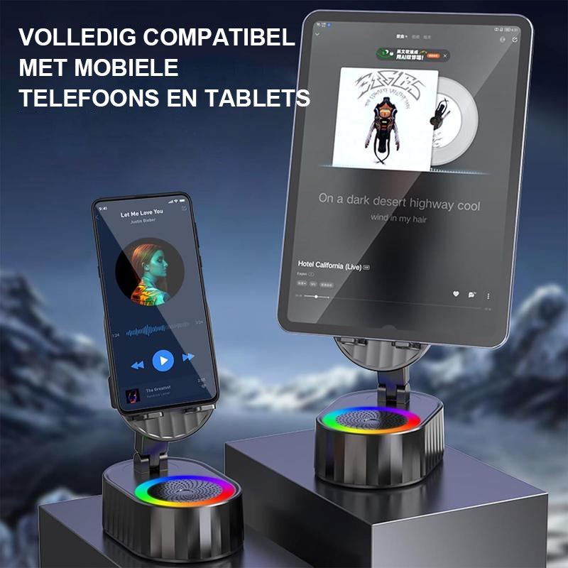 5-in-1 draadloze luidspreker met Bluetooth en verstelbare standaard