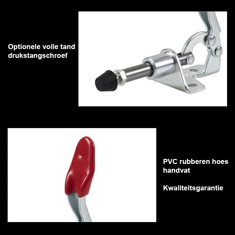 Verticale tuimelklem Zware tuimelklemmen