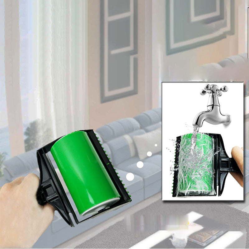 Wasbare kleverige pluisroller