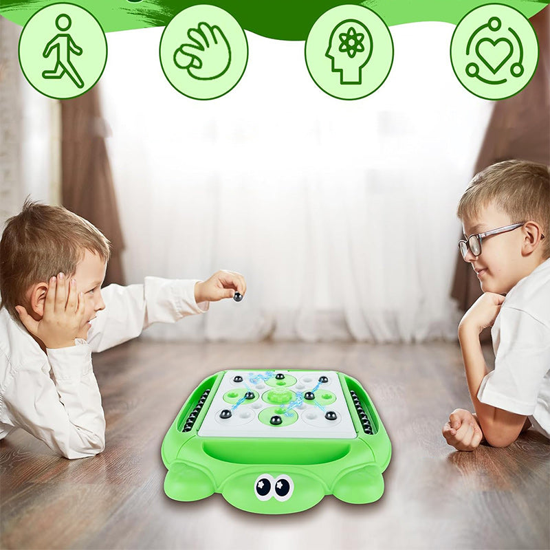 Casual puzzel met magnetisch draaischaak