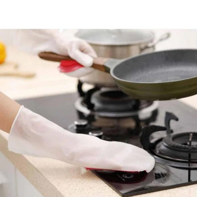 Herbruikbare siliconen magische handschoenen