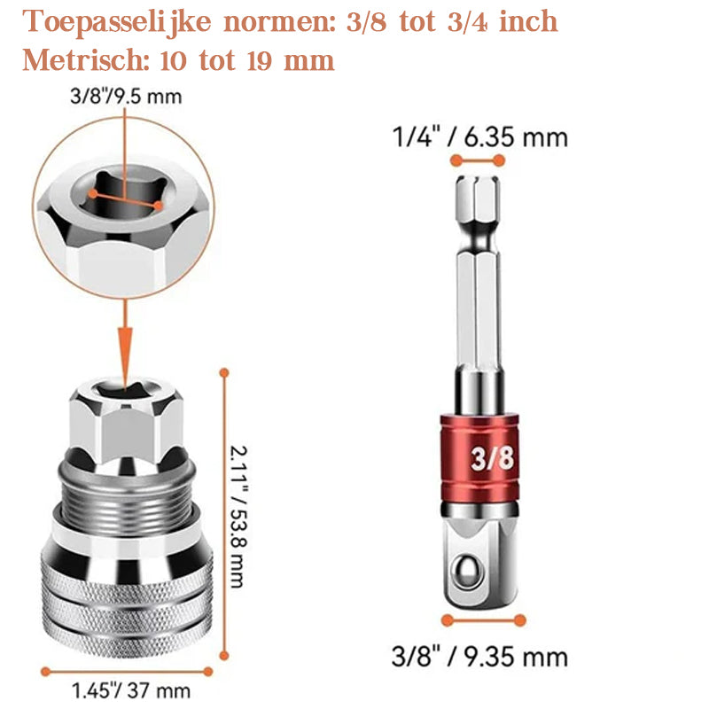 Multifunctioneel universeel dopsleutelgereedschap - Saker® universeel onderhoudsgereedschap