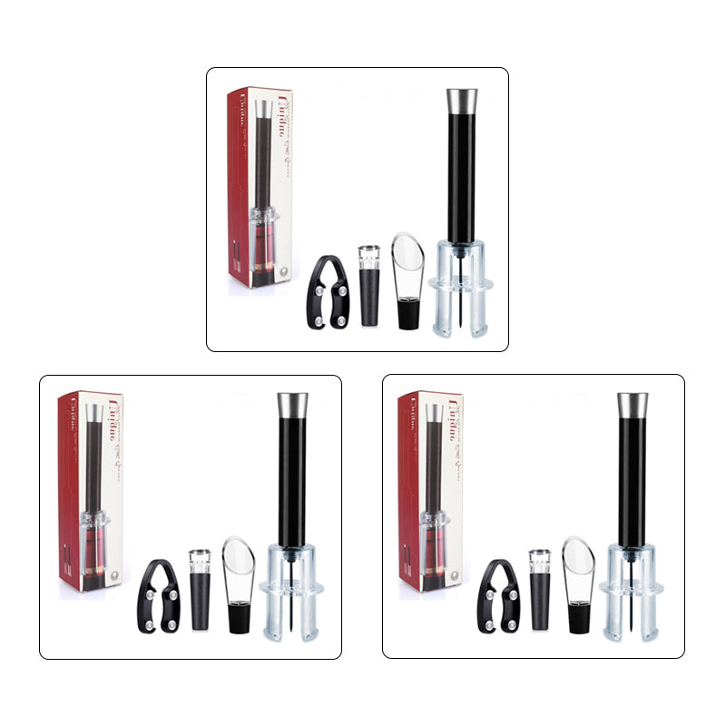 Handmatige flesopener met luchtdruk