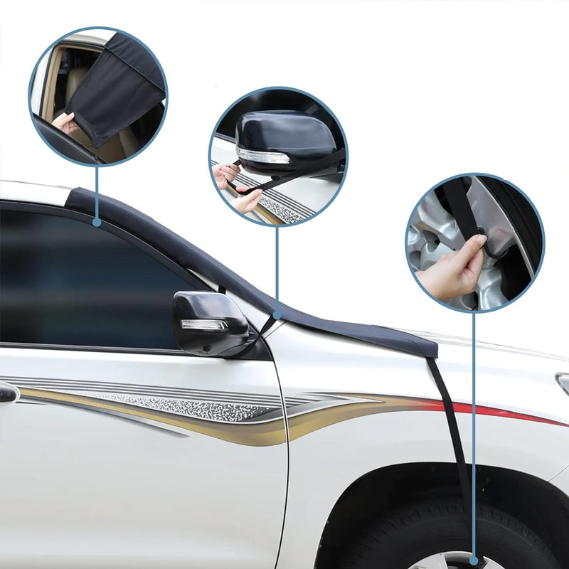 Verbeterde 600D Oxford-stof voorruitvorstafdekking