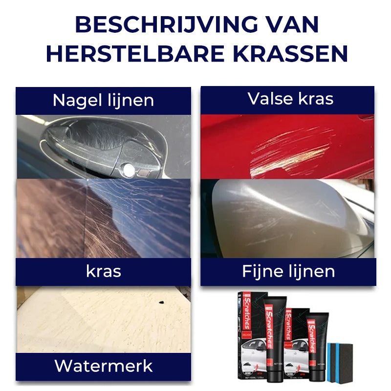 Premium autokrasverwijderingsset