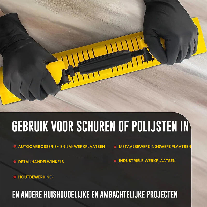 Verstelbare Longboard handschuurvijlblok handslijpmachine