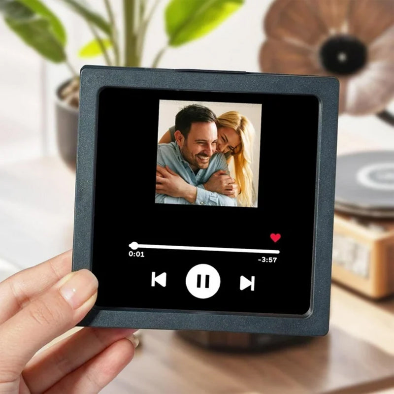 Albumkoelkaststickers – Decoratieve muziek- en fotolijst voor koppels