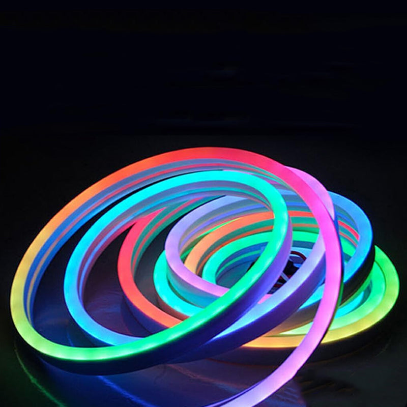 Verlichte muziek-neonstrip