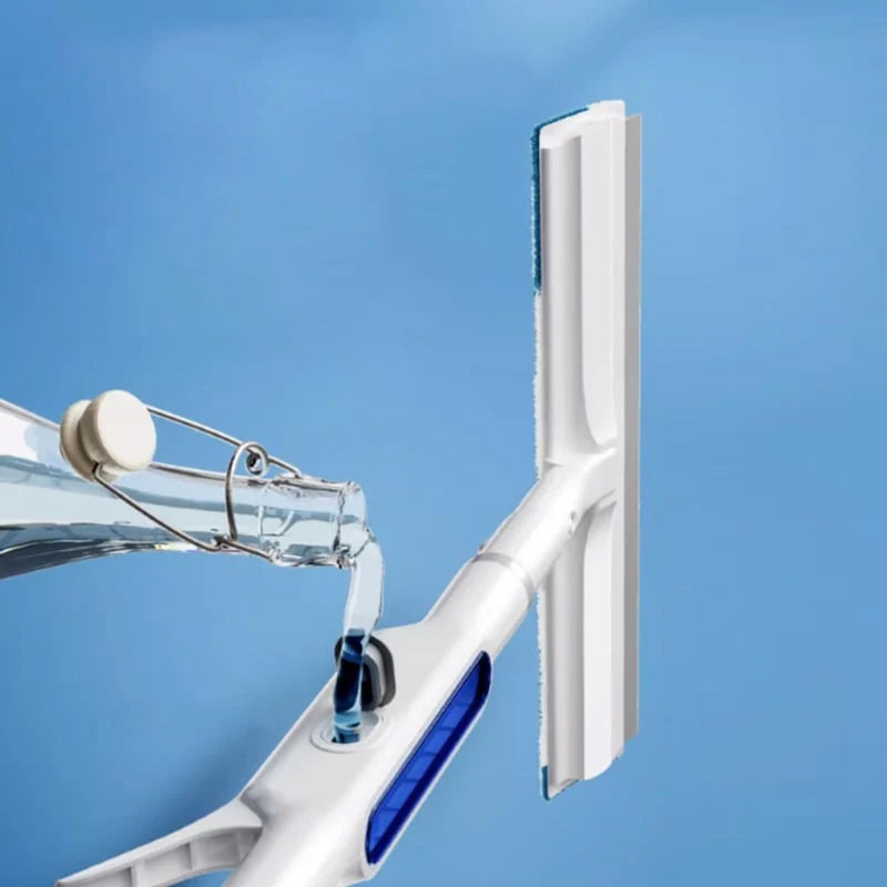 Raamwisser voor het reinigen van ramen met spray