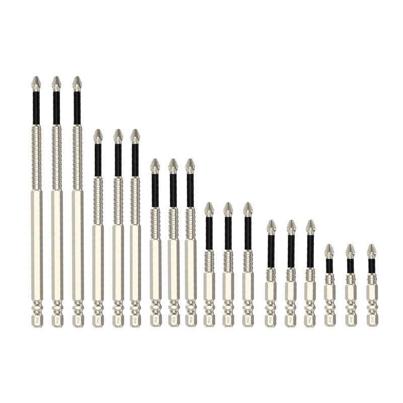 Hoge Magnetische Schroevendraaier Boorbitset