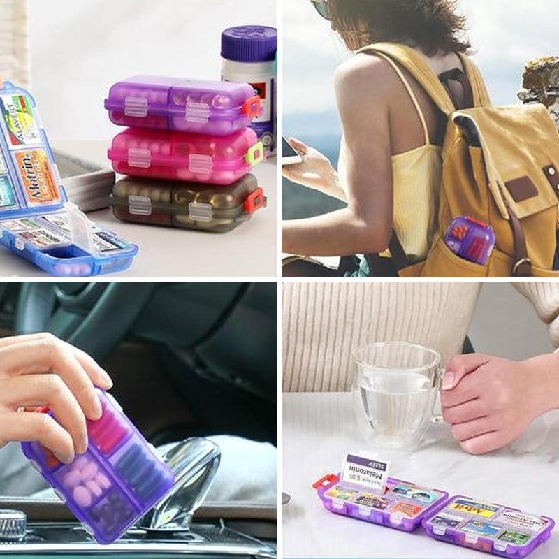 Reispil-organizerdoos (161 labels voor maatwerk)