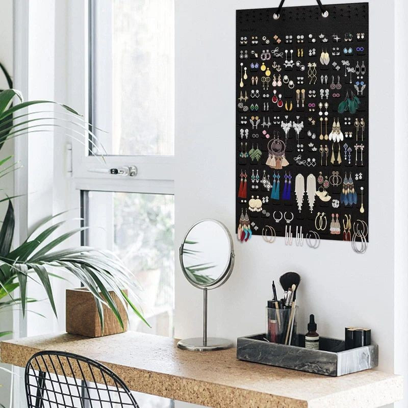 Vilten hangende sieraden organisator
