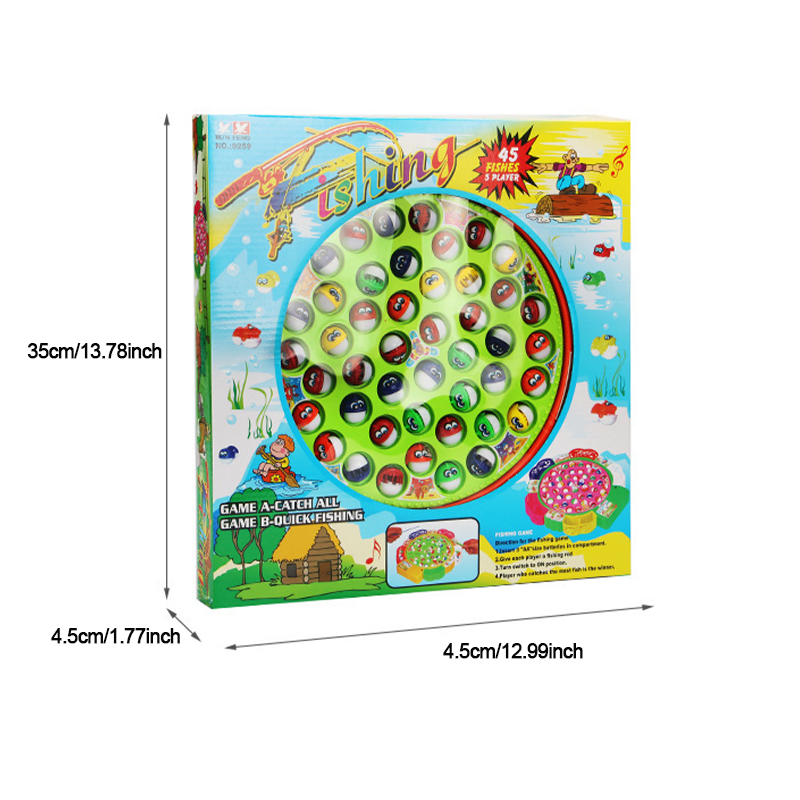 Een visspel voor kinderen