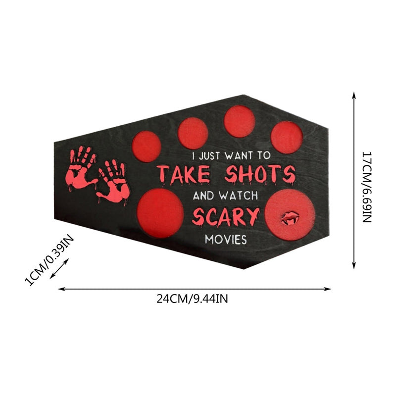 Horror Shots-dienblad