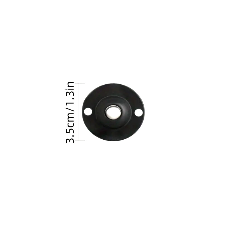 Zelfklevende kogellagervielrichtingswiel stille wiel