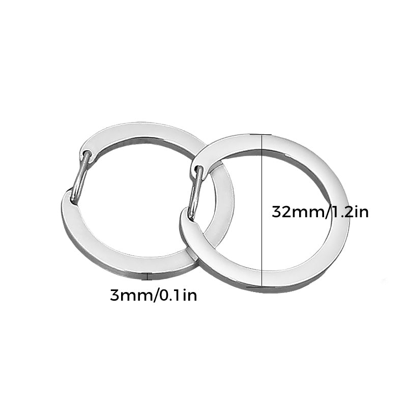 Karabijnhaak sleutelhangerclip