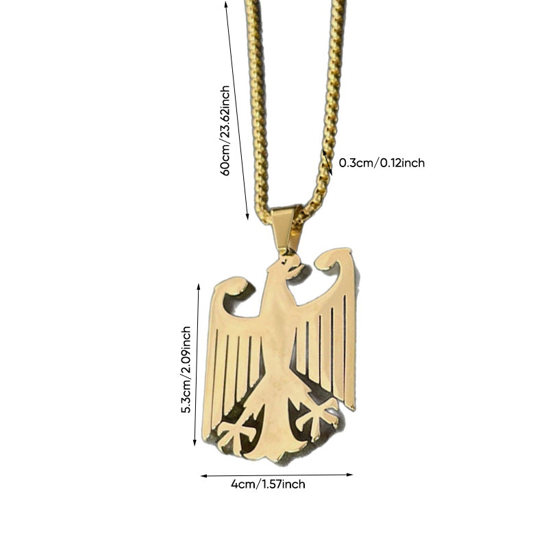 Gepolijst roestvrij staal heren vintage