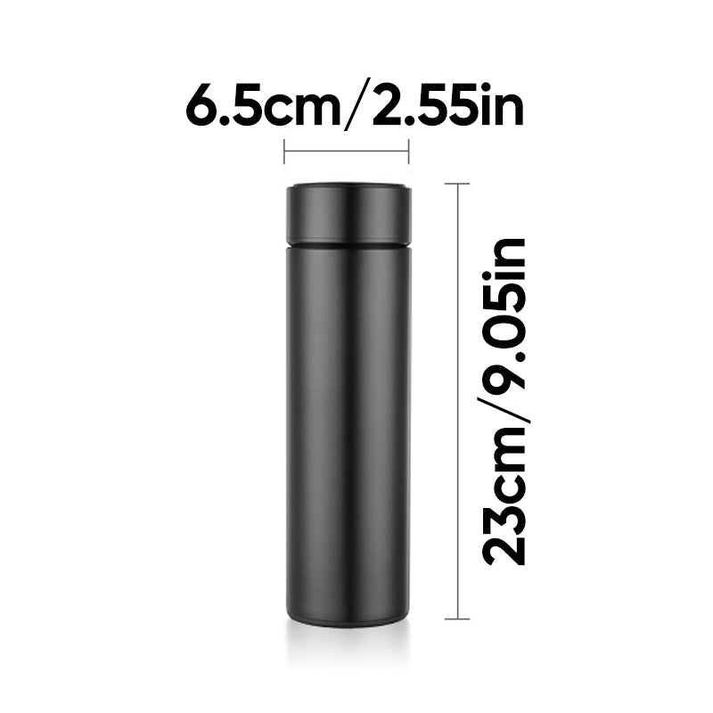 Slimme temperatuurgevoelige thermosbeker