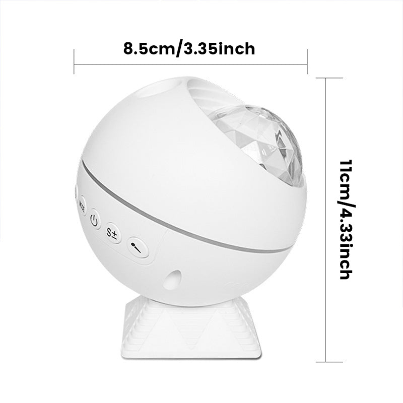 Mini bolvormige sterrenhemelprojector