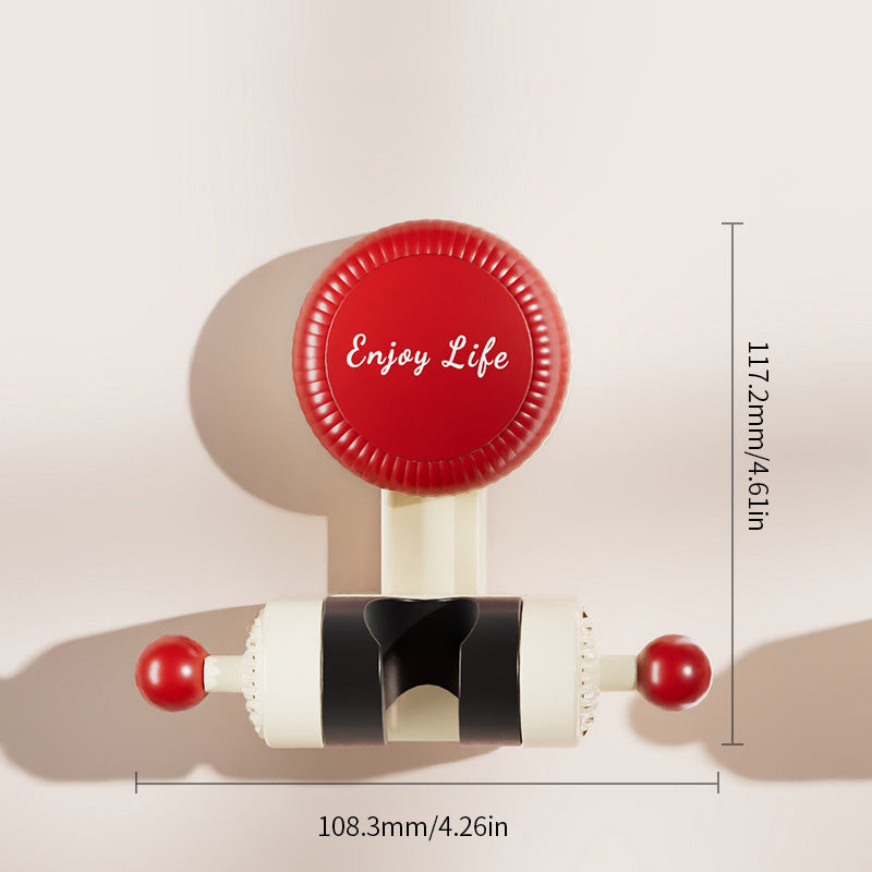 Verstelbare douchehouder met zuignap