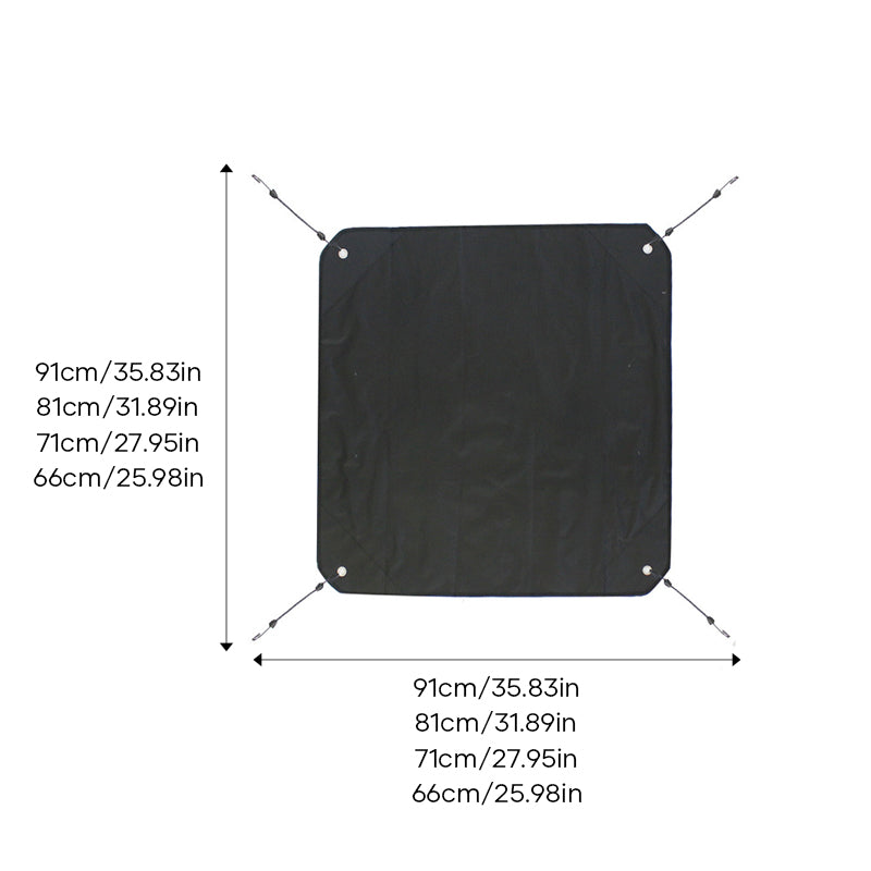 Airconditionerafdekking voor buitenunits