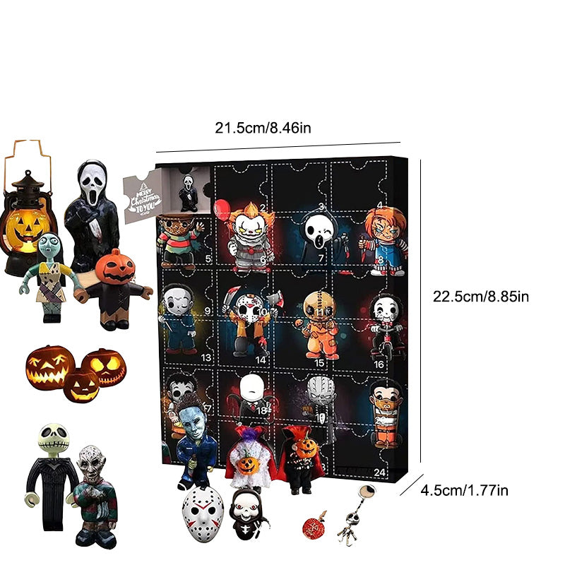 Halloween Horror Adventskalender - Er zitten 24 cadeaus in
