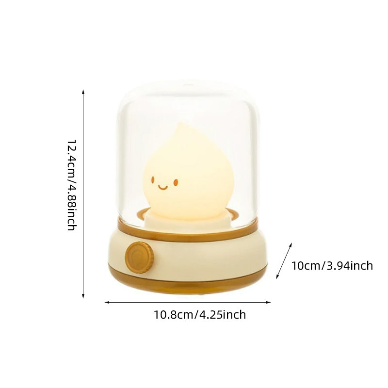 Retro kaarslicht nachtlampje