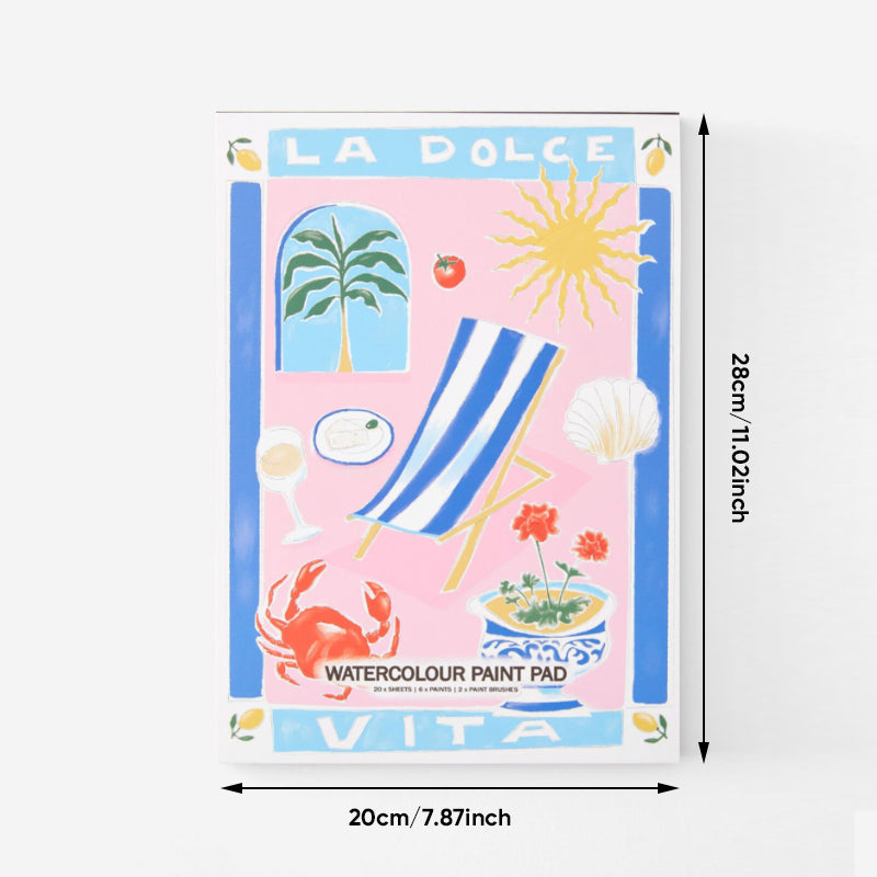 Aquarel verfkussentje