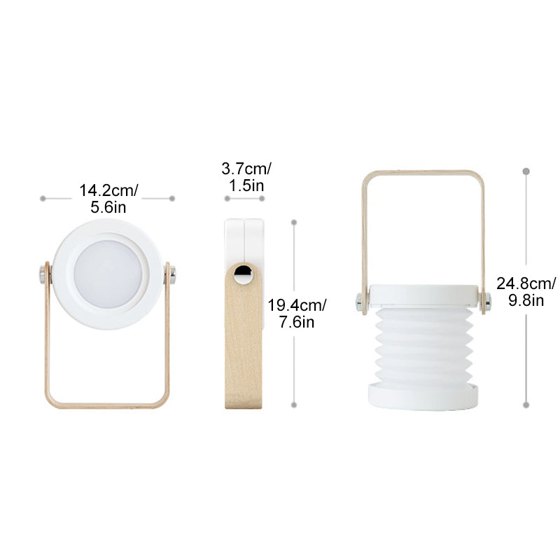 Creatieve houten telescopische lamp