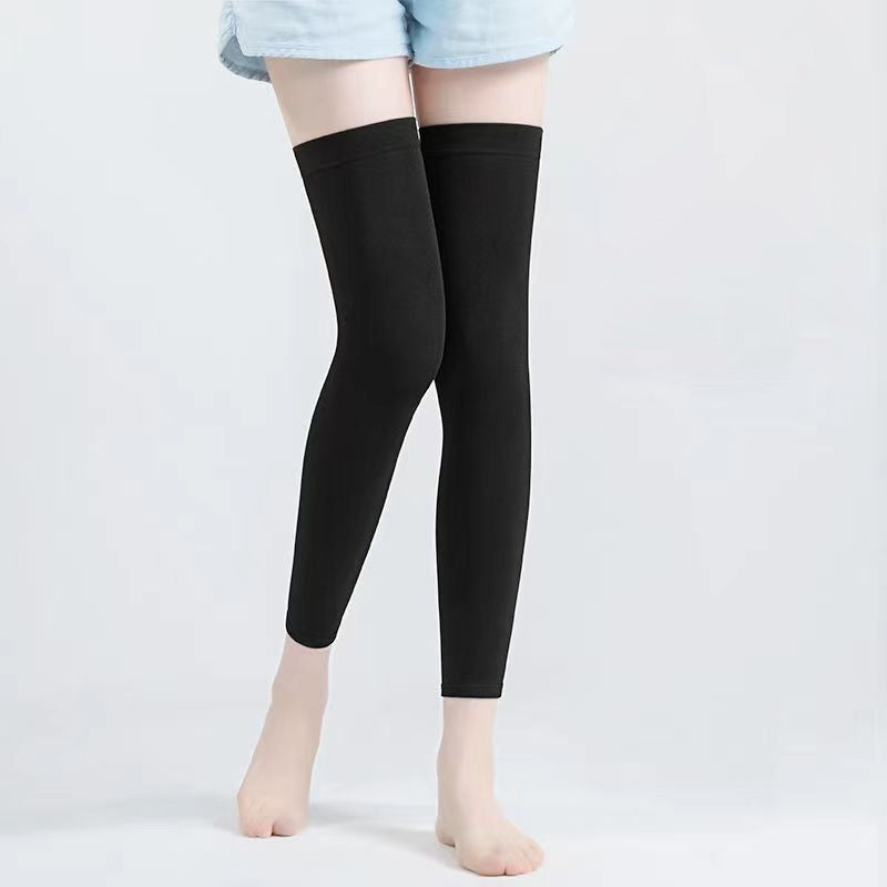 Zomer ademende kniekousen