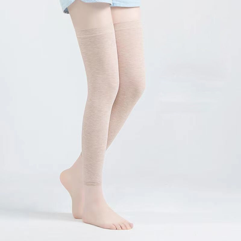 Zomer ademende kniekousen