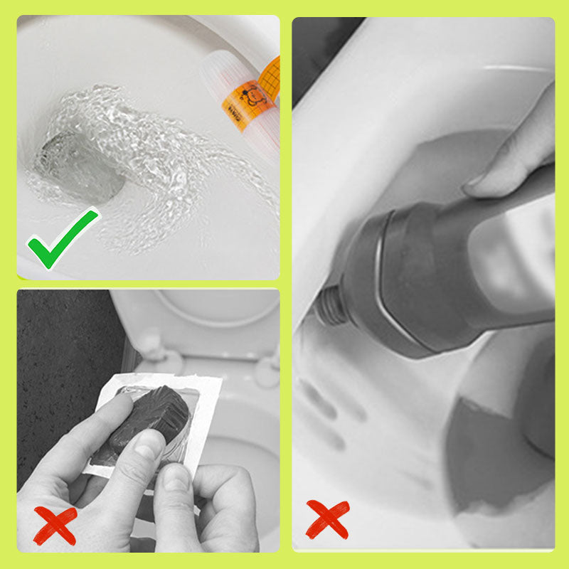 Hangbal voor toiletreiniging