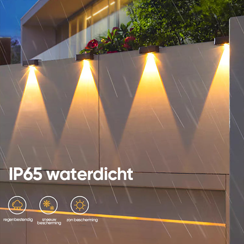 Super heldere zonne-wandlamp