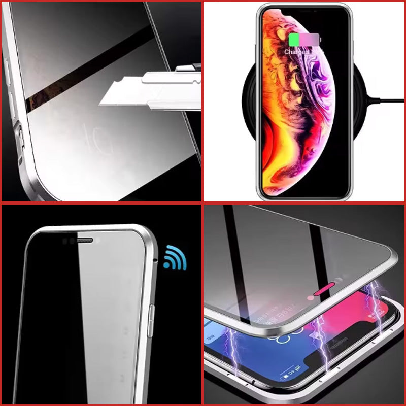 Dubbelzijdige Snap-on iPhone-hoes