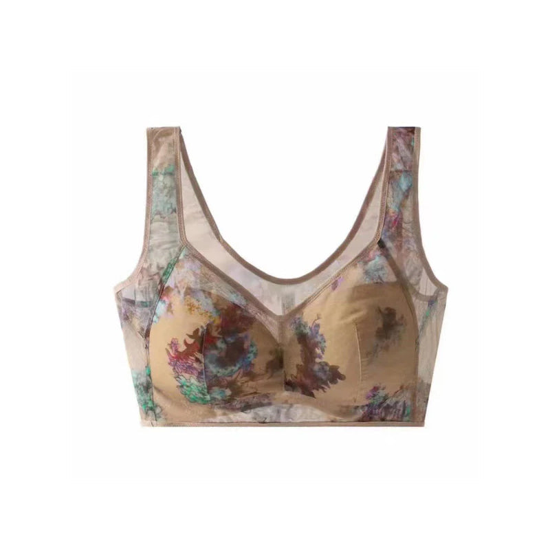 Comfortabele kanten bh zonder knopen