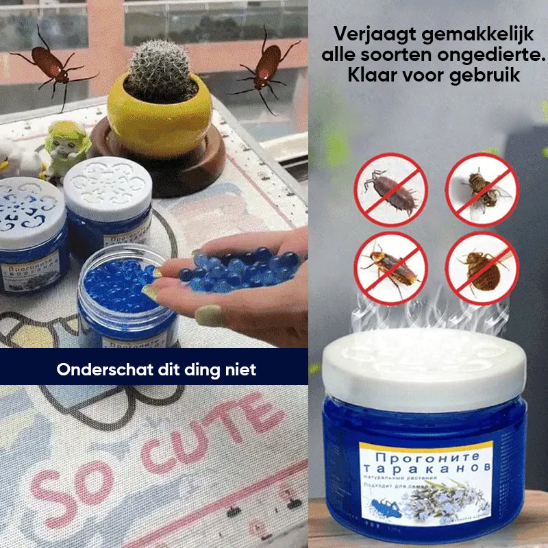 Veilige kakkerlakkenafstotende etherische olie