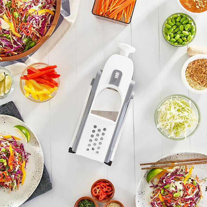 Verstelbare veilige groentesnijder