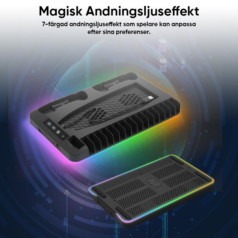 Oplaadbasis-koelbeugel voor dubbele PS5-controller