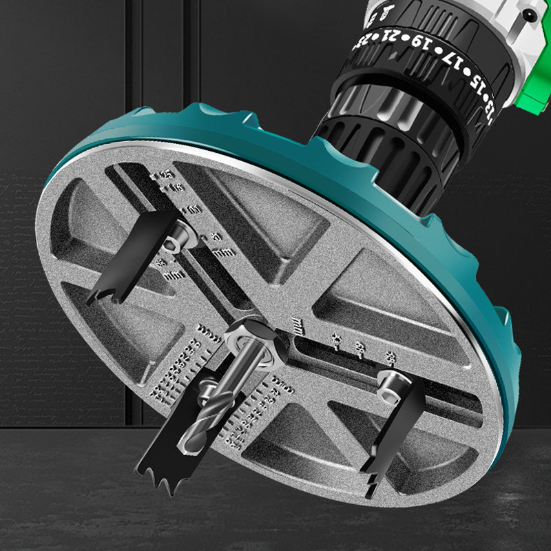 Verstelbare snijgereedschappen voor houtbewerking, gatopener