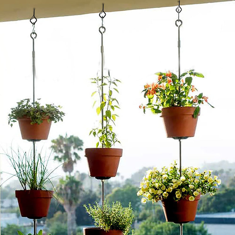 Vierkante klikophanghaken