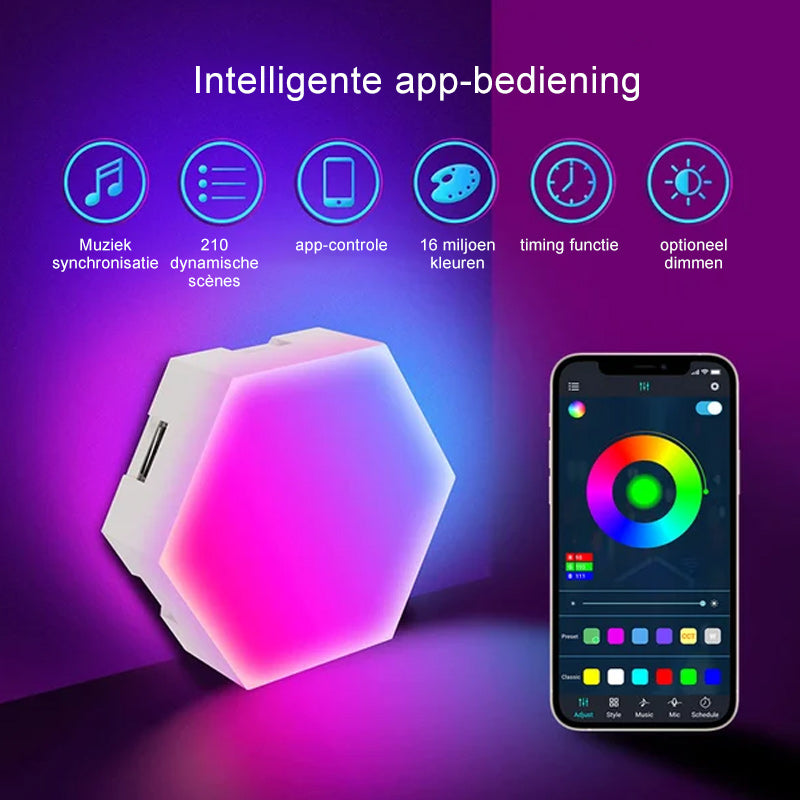 DIY modulair Quantum nachtlampje