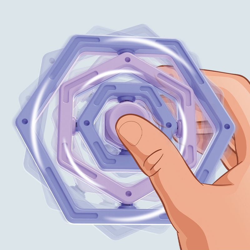 DE POTLOODGREEP Hexle Fidget-speeltje