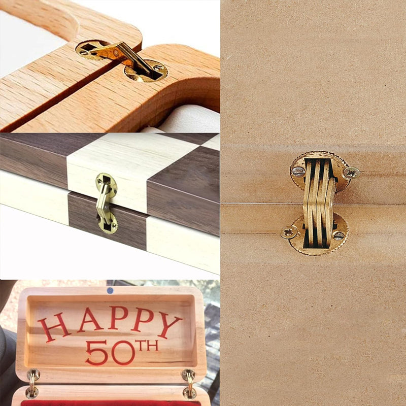 Verborgen messing scharnieren