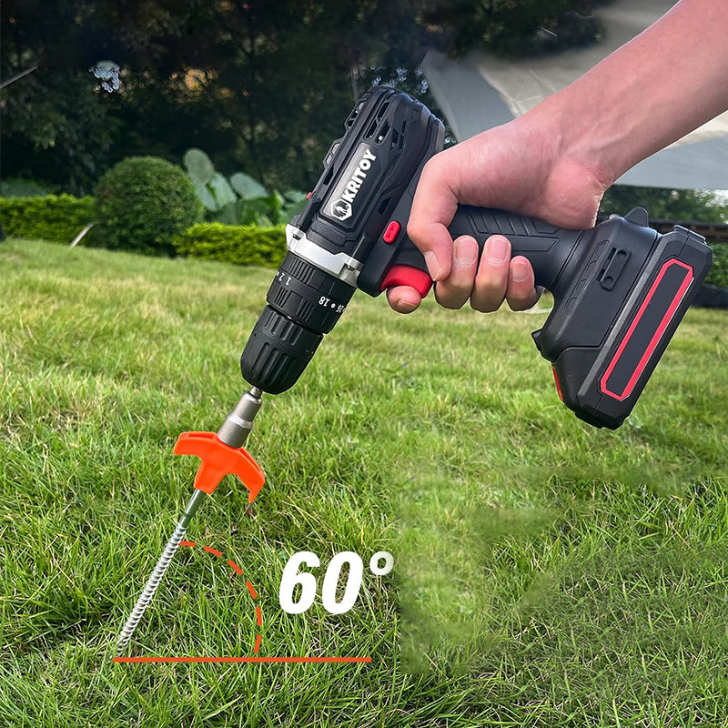 Lichtgevende zeshoekige spiraalvormige fluorescerende nagel van koolstofstaal