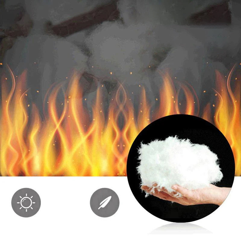 USB-verwarmde katoenen jas met negen zones en capuchon