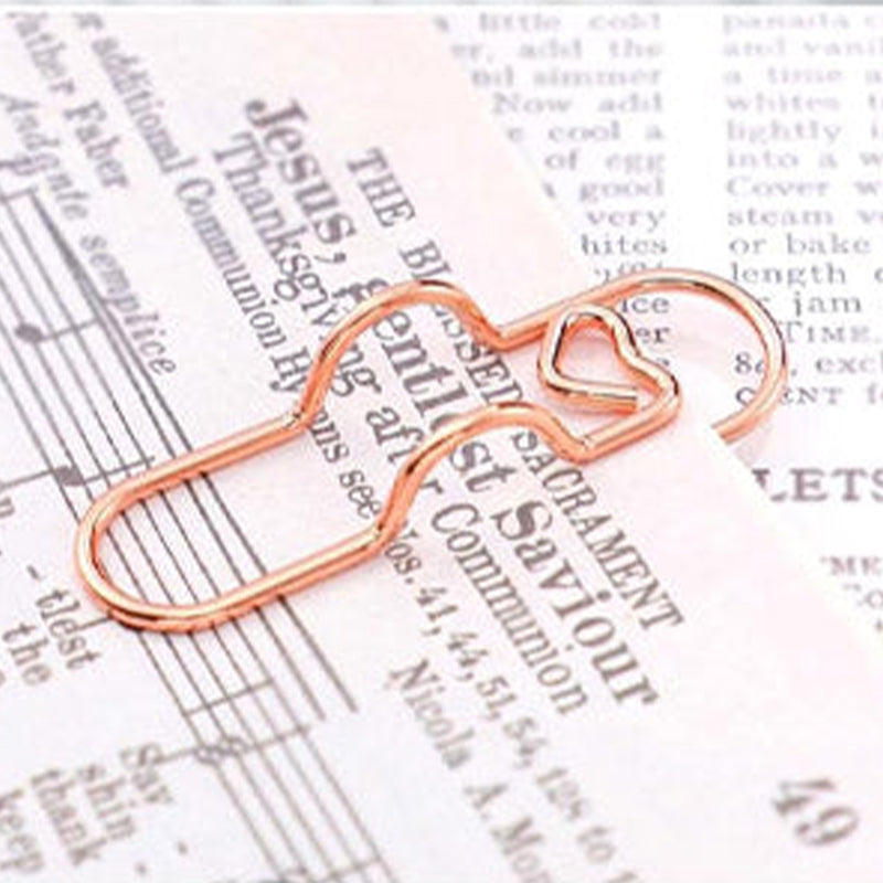 Multifunctionele metaalkleurige paperclips